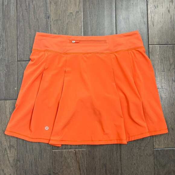 Lululemon Pace Rival Mid-Rise Skirt *Extra Long Warm Coral - Picture 4 of 11